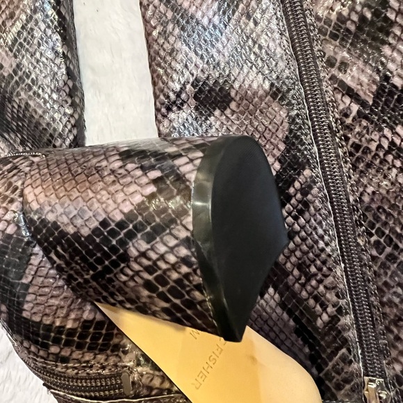 NWOB Marc Fischer Retie 2 Animal Print Zip-up Boots 7.5 M - Picture 6 of 9